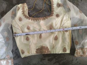 Party Wear Lehenga  With Matching Metal Bangles