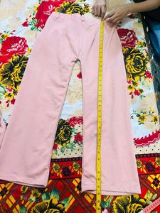 Chic Pink Double-Breasted Blazer co ord ser