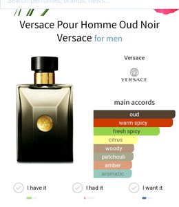 Versace Oud Noir   🖤
