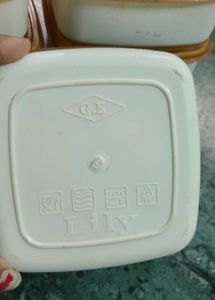 Set of 6 Square Food Storage Containers