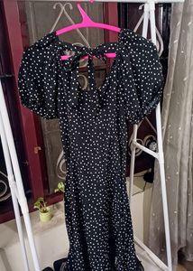 Black Polka Dot Dress