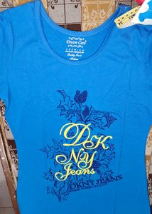 Blue Graphic T-Shirt