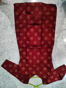 Elegant Maroon Kurta Set with Dupatta
