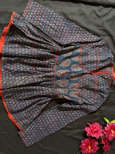 Boho Paisley Print Kurta