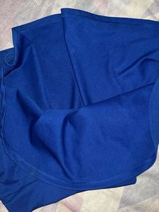 Blue Skater Skirt