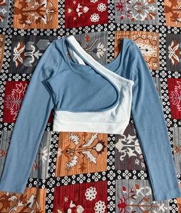 Littlebox Blue & White Top