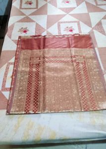 Beautiful Red ♥️ Silk Saree
