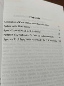 Annihilation of Caste Book