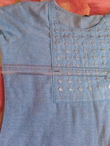 Light Blue Kurta