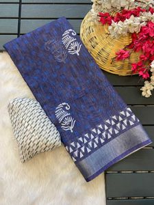 Stylish Tie-Dye Saree