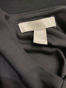 Sleek Black Midi Dress