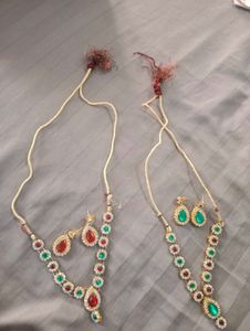 Traditional Indian Jewelry Set of 4