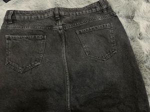 Denim Mini Skirt