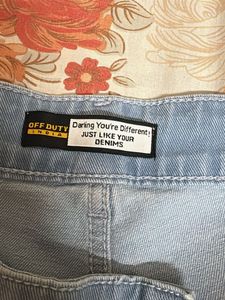 Light Wash Wide Leg Jeans