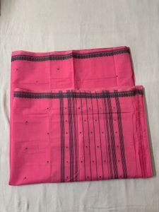 🆕Unused Pink Cotton Saree