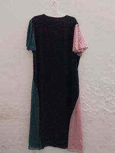 Color Block Maxi Dress