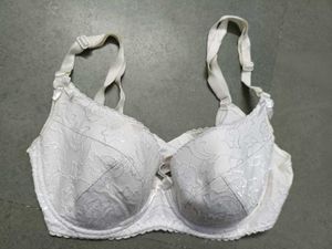 White Lace Bra