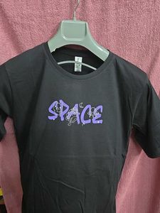 Unique "SPACE" Graphic T-Shirt