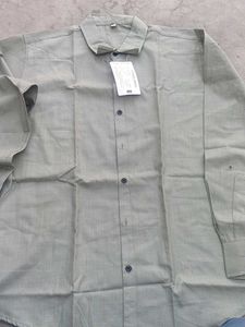 Men's Light Green Casual Shirt