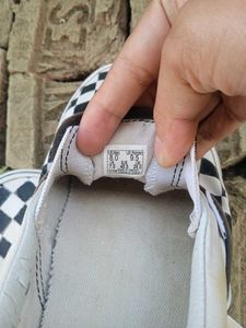 Authentic Vans Checkerboard Slip-On Shoes