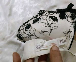 Elegant Embroidered Bra