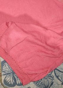 Cute Pink Puff Sleeve Cardigan
