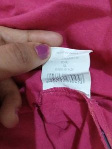 Pink Cotton Kurta