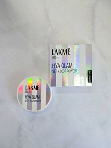 Lakme 9to5 Hya Glam Instant Set + Blot Powder