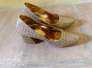 Sparkling Embellished Heels