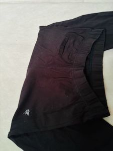 Black Casual leggings