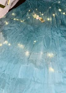 Bohemian Teal Tiered frock