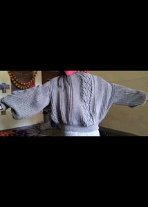 Chunky Knit Button-Up Cardigan