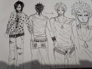 USED sketchbook for study