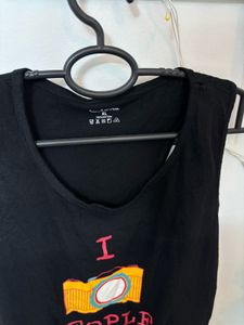 Black Racerback Tank Top