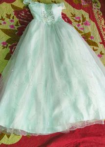 off shoulder gown