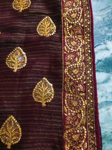 Beautiful Heavy Work Saree