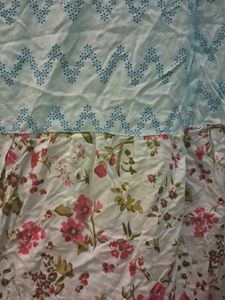 Beautiful Pastel Floral Ethnic Gown