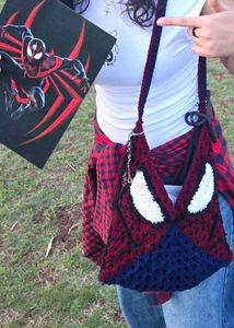 Spiderman Crochet Bag