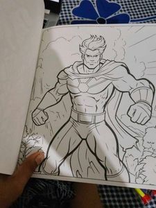 Flair Avengers Coloring Book &amp; Crayons Set