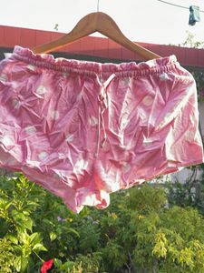Pink Polka Dot Lounge Shorts
