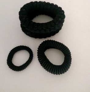 Black Hair Tie Set