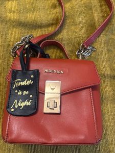 Hidesign Leather Crossbody Bag