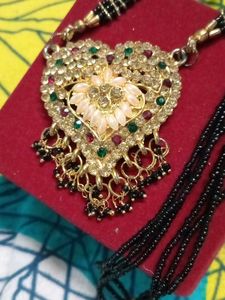 New Multicolor Stone Mangalsutra