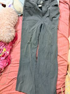 imported Women's Pinstripe grey Pants
