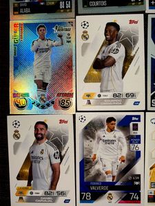 Topps Attax Real Madrid Cards Super Lot
