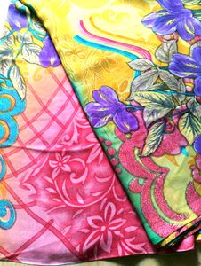 Floral Print saree