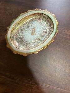 Hand-Painted Thai Decorative Trinket Dish