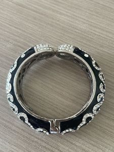 Sale 299 Exquisite Blank Enamel Diamond Bangle