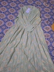 Beautiful Olive Green Brand New Kurti