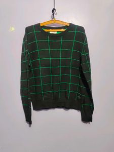 Lacoste Checked Sweater